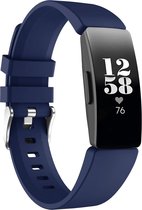 iMoshion Siliconen Smartwatch Bandje voor de Fitbit Inspire - Donkerblauw