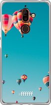 Nokia 7 Plus Hoesje Transparant TPU Case - Air Balloons #ffffff