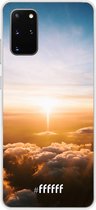 Samsung Galaxy S20+ Hoesje Transparant TPU Case - Cloud Sunset #ffffff