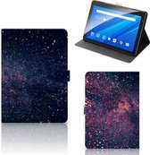 Tablethoesje met Naam Lenovo Tab E10 Tablet Hoes met Magneetsluiting Ontwerpen Stars