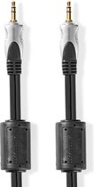 Nedis CAGC22000AT25 Stereo-audiokabel 3,5 Mm Male - 3,5 Mm Male 2,50 M Antraciet