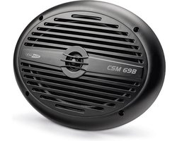 Caliber Boot Speakers - Set van 2 Marine Speakers - 2 x 180 Watt vermogen - IP56 Spatwaterdicht - 6x9 Inch - UV-Coating - Zwart (CSM69B-NEW)