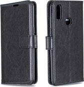 Huawei Y6p hoesje book case zwart