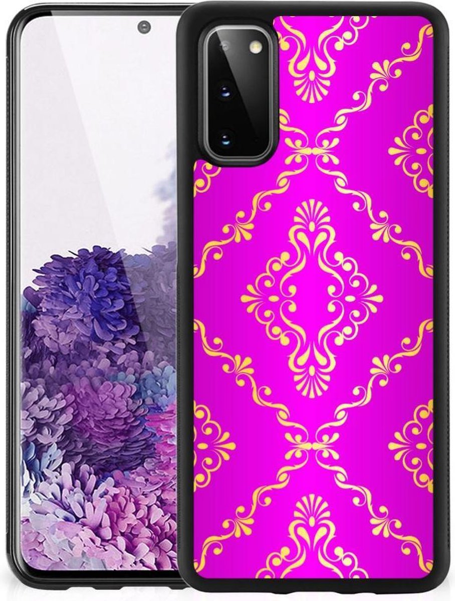 Hoesje TPU Samsung Galaxy S20 Barok Roze