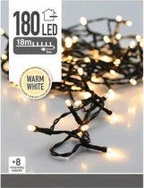 Home & Styling Kerstboomverlichting 18 M Rubber Wit/geel 180 Stuks