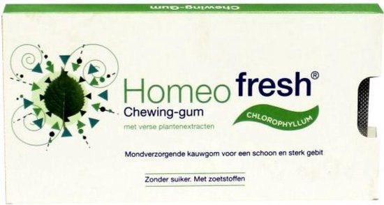 Homeofresh chewing-gum 12st (8711788828305)