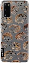 Casetastic Samsung Galaxy S20 4G/5G Hoesje - Softcover Hoesje met Design - Hedgehogs Print