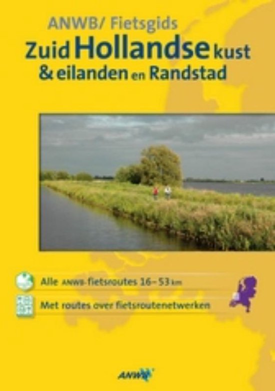 Cover van het boek 'ANWB Fietsgids Zuid-Hollandse kust' van Hans Oerlemans