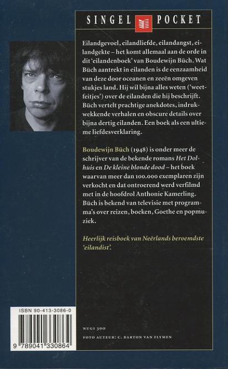 Eilanden - back cover