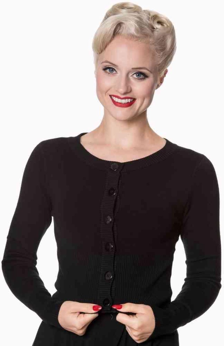 Dancing Days - DOLLY Cardigan - M - Zwart