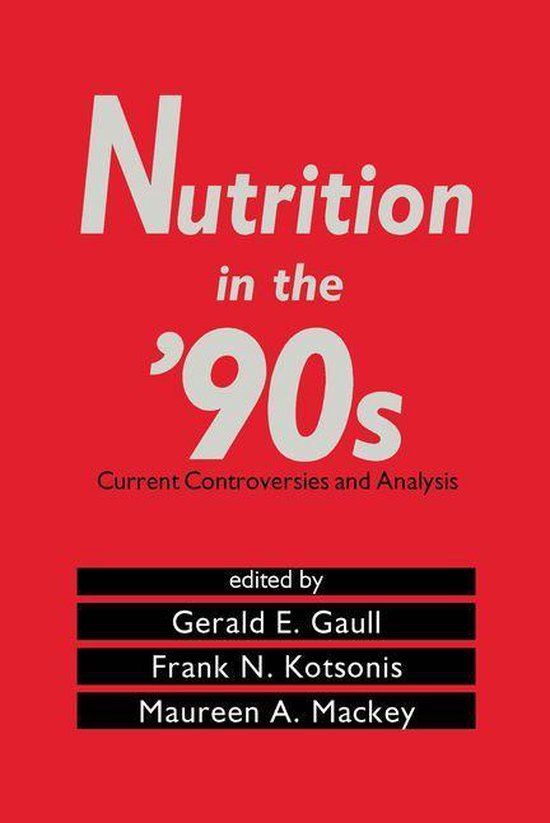 Nutrition in the '90s - cover