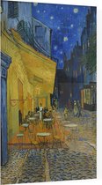 Caféterras bij nacht (place du Forum), Vincent van Gogh - Foto op Plexiglas - 40 x 60 cm