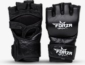 FORZA LEREN MMA HANDSCHOENEN - ZWART