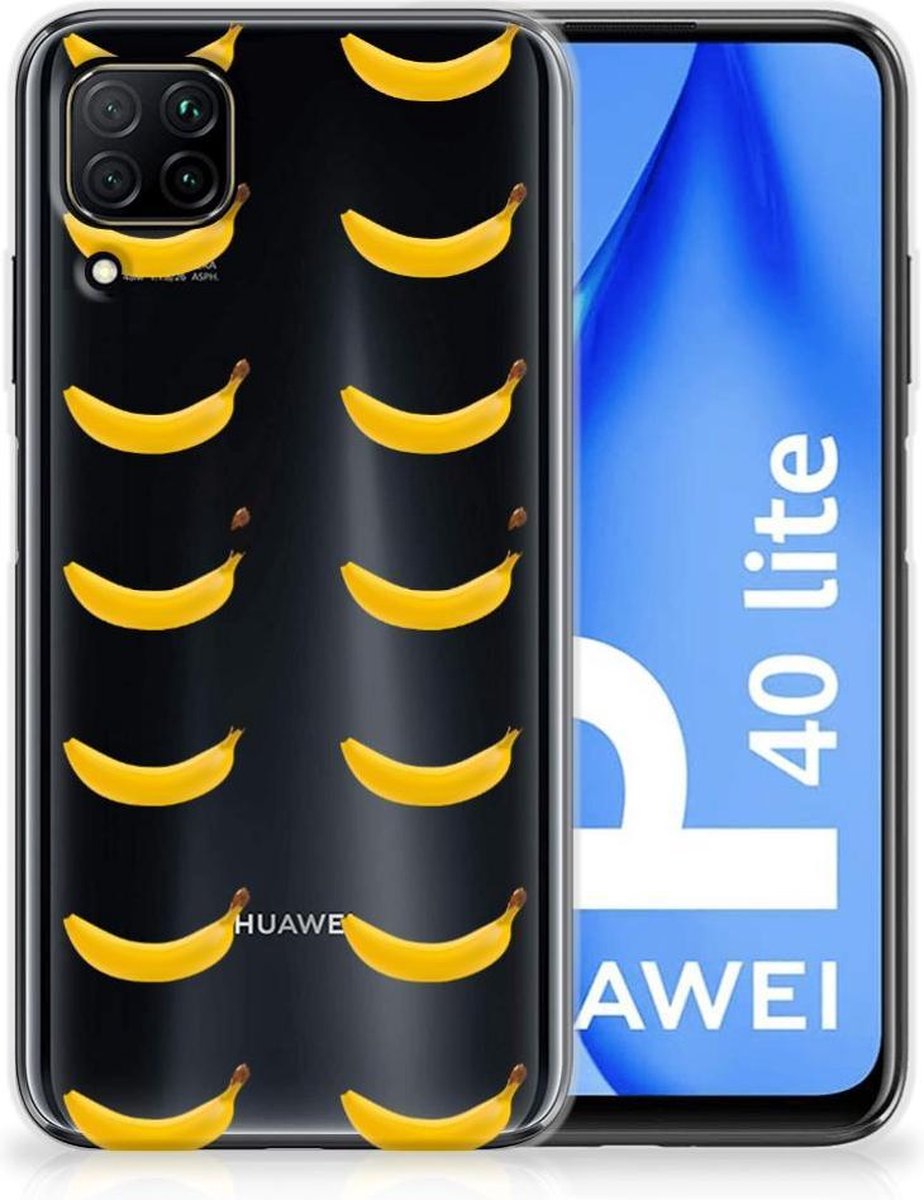 Huawei P40 Lite Siliconen Case Banana