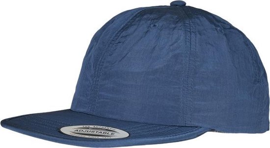 Flexfit - Adjustable Nylon Cap blue one size Verstelbare pet - Blauw