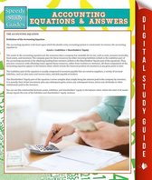 Accounting Principles For Students - Accounting Equations And Answers (Speedy Study Guides)
