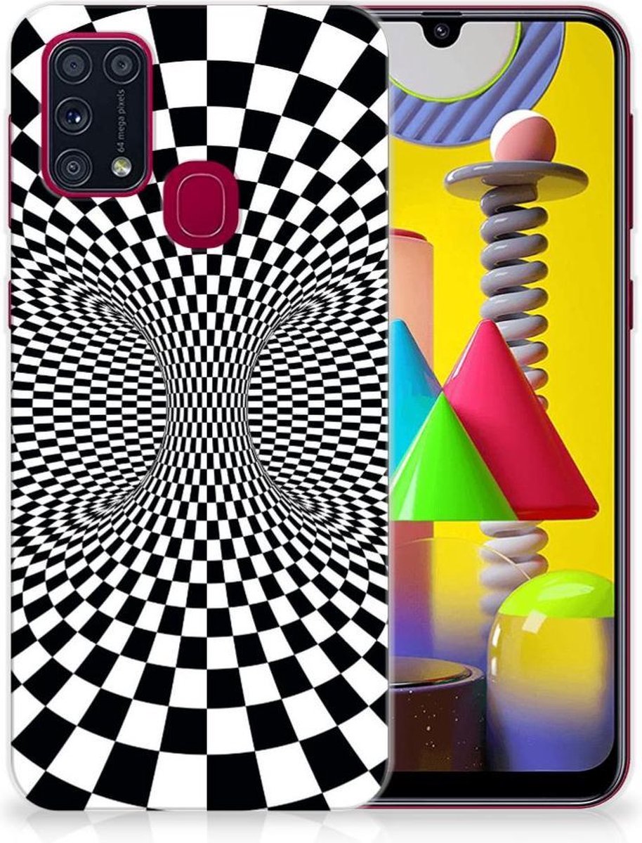 Samsung Galaxy M31 TPU Hoesje Illusie