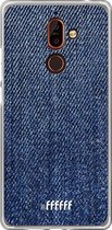 Nokia 7 Plus Hoesje Transparant TPU Case - Denim #ffffff