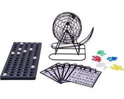 Bingomolen zwart metaal 13,5 cm set compleet