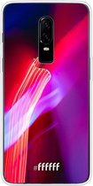 OnePlus 6 Hoesje Transparant TPU Case - Light Show #ffffff