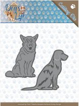 Dies - Amy Design - Dogs - Sitting Dogs