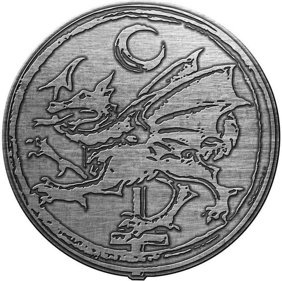 Cradle Of Filth - Order Of The Dragon Pin - Zilverkleurig