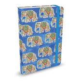 Peter Pauper Notitieboek - Elephant Parade - medium - met elastieksluiting