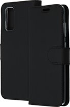 Samsung Galaxy S20 Hoesje Met Pasjeshouder - Accezz Wallet Softcase Bookcase - Zwart
