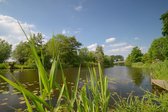 Fotobehang Riviertje het Gein tussen Abcoude en Weesp 450 x 260 cm