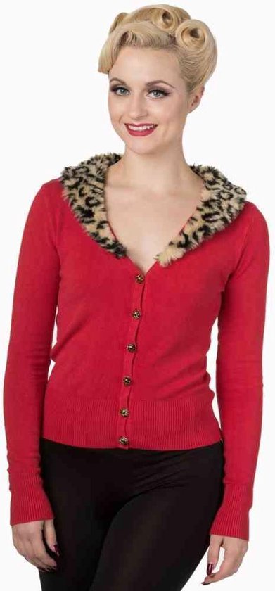 Dancing Days - SWEET NOTHING Cardigan - S - Rood