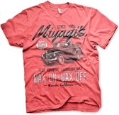 The Karate Kid Heren Tshirt -2XL- Miyagi's Super Defence Waxing Rood