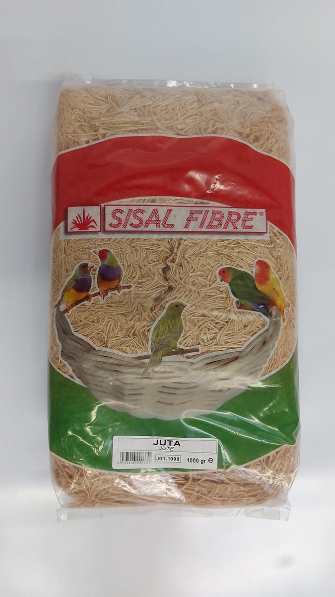Jute Sisal Nestmateriaal - 1kg