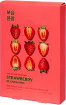 Holika Holika Pure Essence Mask Sheet – Strawberry set van 25 stuks.