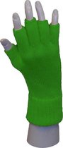 Vingerloze handschoen groen