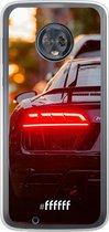 Motorola Moto G6 Hoesje Transparant TPU Case - Audi R8 Back #ffffff
