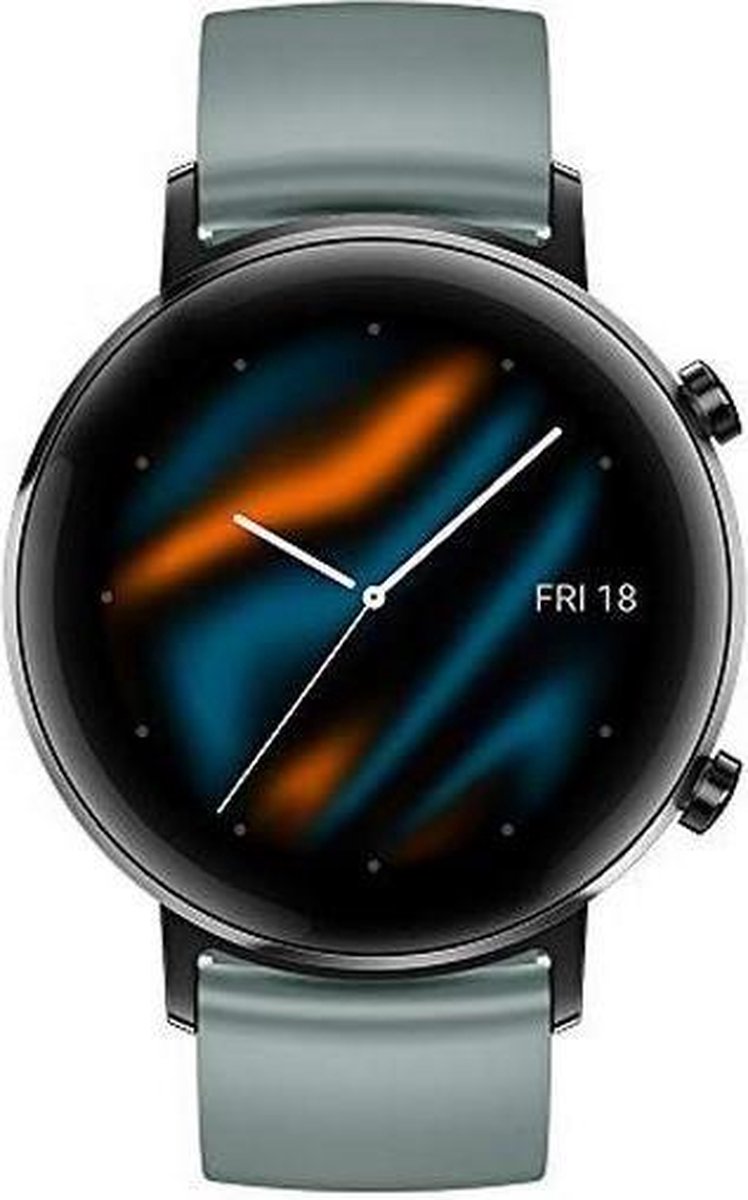 Huawei Watch GT 2 - Smartwatch - 46mm - Titanium - Grijze metalen band |  bol.com