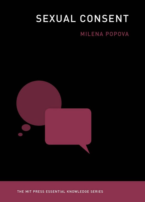 The MIT Press Essential Knowledge series - Sexual Consent - cover