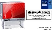 Tampon texte Colop 30 coupon 5r 47 x 18 mm