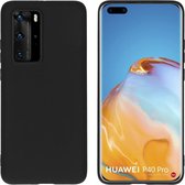 iMoshion Color Backcover Huawei P40 Pro hoesje - zwart