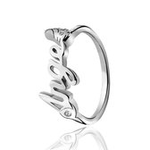 Zinzi by Fatima - Zilveren Ring - 'Angel'- Maat 54 (ZBFR12-54)