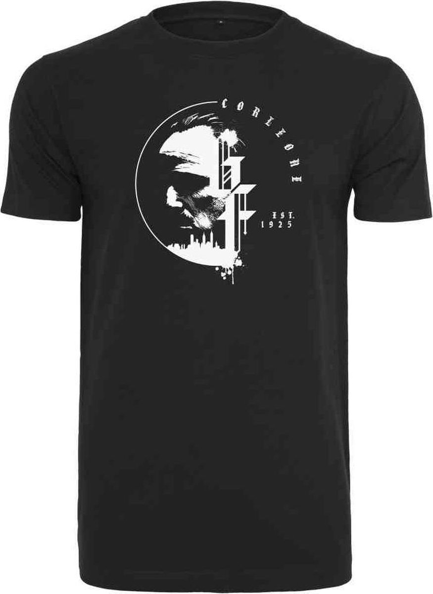 Urban Classics Godfather Heren Tshirt -M- Godfather Circle Zwart