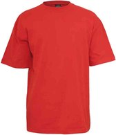 Urban Classics - Tall Heren T-shirt - 5XL - Rood