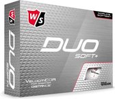 Wilson Staff DUO Soft+ 2020 Golfballen - Dozijn / 12 stuks - Wit