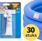 30x Zwembad Onderhoud - Liner Lijm Plakkers Reparatie Set - Geschikt voor Opblaasbaar Zwembad en speelgoed - Pless®