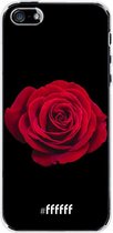 iPhone SE (2016) Hoesje Transparant TPU Case - Radiant Rose #ffffff