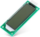 LDTR - WG0101 2.4 inch 6-cijferige 7-segment LCD Display Module voor Arduino  Screen Display Backlight kleur: groen