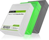 ICY BOX IB-AC6025-3 2.5 harde schijf bewaarbox Set van 3 stuks