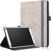 Samsung Galaxy Tab hoes - Wallet Book Case - 10.1 tot 10.8 inch - Grijs