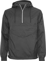 Urban Classics Windbreaker jacket -2XL- Pull Over Zwart