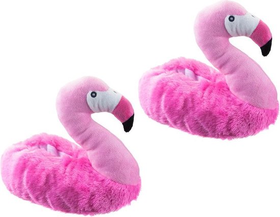 sloffen Flamingo meisjes roze maat 31/33 | bol.com